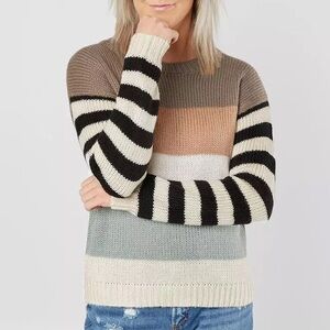 Daytrip Striped Sweater Size Medium
